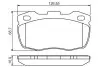 0986495269 Тормозные колодки передн.Defender 90- BOSCH підбір по vin на Brocar