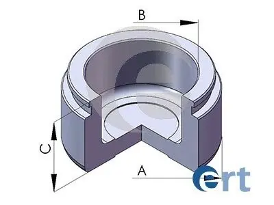 151265C Поршень супорта 40mm Impreza 2.0 98- ERT підбір по vin на Brocar