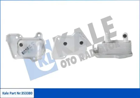 353380 Масляный радиатор Astra H 1.7CDTI 04- KALE OTO RADYATOR подбор по vin на Brocar