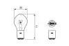 1987302106 Автолампа S1 12V 25/25W BA20d Pure Light WS BOSCH підбір по vin на Brocar