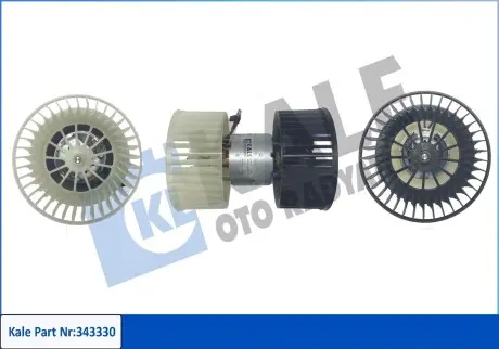 343330 Вентилятор радиатора 141mm 3 E36 92- KALE OTO RADYATOR подбор по vin на Brocar