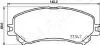 PA0707AF Колодки торм пер. Espace 1,6dCi 15- JAPANPARTS підбір по vin на Brocar