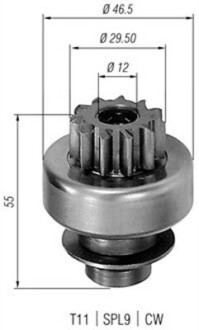 940113020306 Бендикс FORD RENAULT [940113020306] MAGNETI MARELLI подбор по vin на Brocar