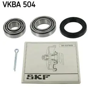 VKBA504 Підшипник колеса задній Fiesta -89 SKF підбір по vin на Brocar