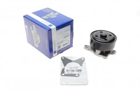 PA10200 Помпа води Renault Laguna III/Megane III/Scenic III/Nissan X-Trail/Qashqai 2.0 16V 07- BUGATTI підбір по vin на Brocar