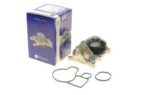 PA10134 Помпа воды BMW 1 (E81)/3 (E90)/5 (E60)/X3 (E83) 2.0d 04-13 (B/B) (6 лоп) (N47) BUGATTI підбір по vin на Brocar