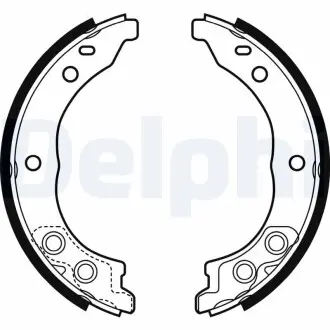 LS1962 Щоки ручн. торм.Jumper,Fiat Ducato DELPHI підбір по vin на Brocar