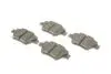 0986495422 Колодки тормозные (задние) VW Caddy 10- BOSCH підбір по vin на Brocar