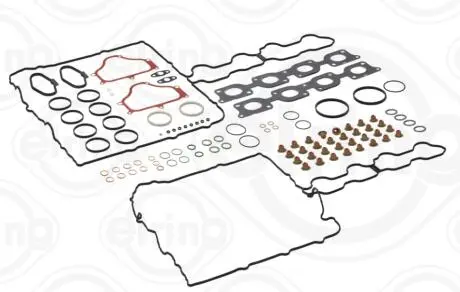 029350 Комплект прокладок (верхний) BMW 5 (F10)/7 (F01-F04)/X5 (E70) 08- N63 B44A ELRING подбор по vin на Brocar