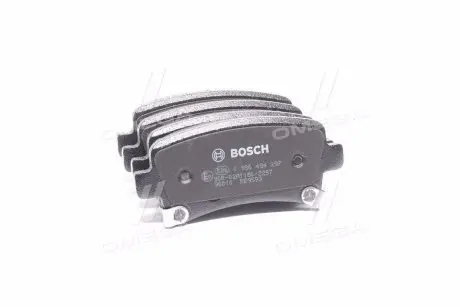 0986494297 Колодки гальмівні (задні) Opel Insignia 08-17/Chevrolet Malibu/Saab 9-5 10- BOSCH підбір по vin на Brocar