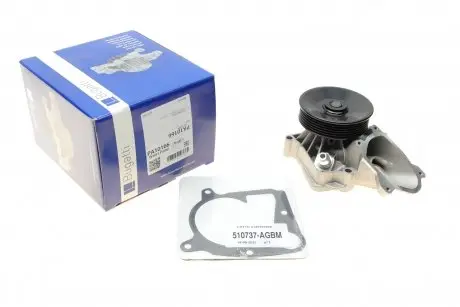 PA10166 Помпа води BMW 3 (E90/E91/E92) 06-13/X3 (E83) 3.0d/xDrive 04-10 (M57) BUGATTI підбір по vin на Brocar