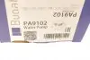 PA9102 Помпа води Chevrolet Aveo 1.4/1.5 05-/Daewoo Lanos 1.3/1.5 97- (B/B) (7 лоп.) BUGATTI підбір по vin на Brocar