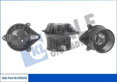 343545 Вентилятор салону 406/607 95- KALE OTO RADYATOR підбір по vin на Brocar