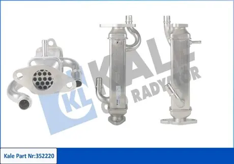 352220 Радіатор EGR Ducato 2.3d 06- KALE OTO RADYATOR підбір по vin на Brocar