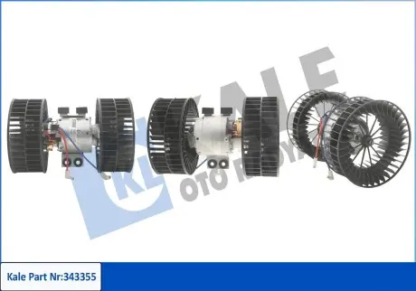 343355 Вентилятор салону 7 E38 94- KALE OTO RADYATOR підбір по vin на Brocar
