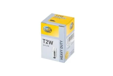 8GP002068241 H 2 W, 24 V, BA 9 s Автолампа HELLA підбір по vin на Brocar