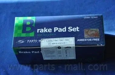 PKAE04 Колодки тормозные дисковые PARTS-MALL подбор по vin на Brocar