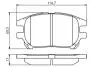 0986495140 Колодки пер Lexus RX 01- BOSCH підбір по vin на Brocar