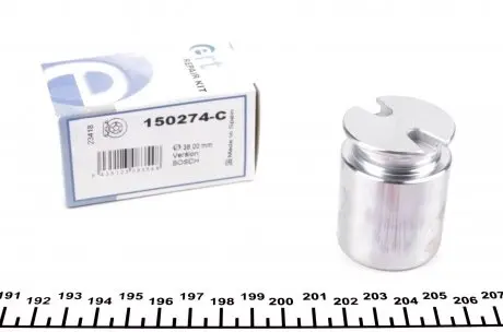 150274C Поршень супорта (заднього) VW Caddy III 04-15 (38x49mm) ERT підбір по vin на Brocar