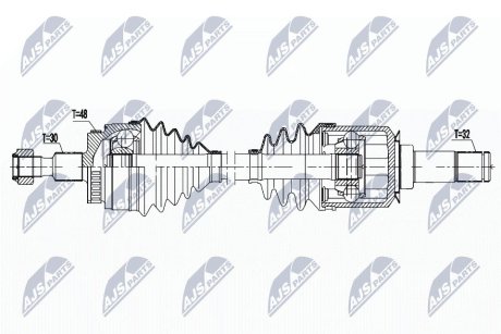 NPWME130 Півосі NTY підбір по vin на Brocar