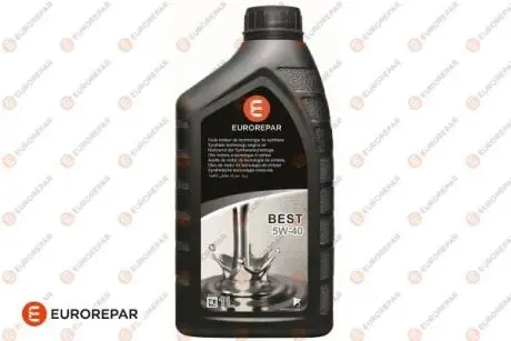 1635764080 Моторна олива EUROREPAR BEST 5W-40, 1л EUROREPAR підбір по vin на Brocar