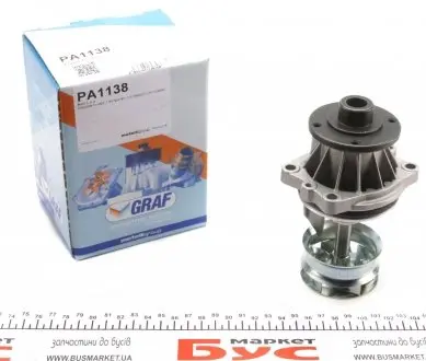 PA1138 Помпа воды BMW 3/5/6 M series 4.0/5.0 04-13 (R/B) (6 лоп.) GRAF подбор по vin на Brocar