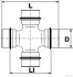 Крестовина J2922007