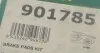 901785 Планка суппорта (заднего) прижимная (к-кт) Chrysler 300C 04-12 (Bosch) FRENKIT підбір по vin на Brocar