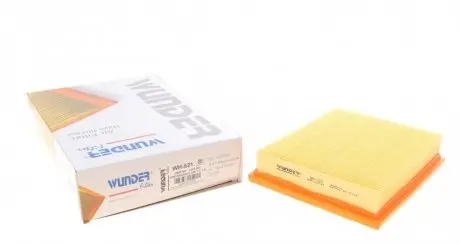 WH521 Фильтр воздушный Citroen Xsara 1.4i 00-05/1.6i 00-10/Peugeot 206 1.4/1.6i 98-09 WUNDER FILTER подбор по vin на Brocar