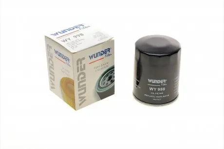 WY998 Фільтр масляний Subaru Forester/Impreza/Legacy 2.0D 08- WUNDER FILTER підбір по vin на Brocar
