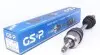 210165 Піввісь Citroen Berlingo/Peugeot Partner 96- (L) (24х25х594) GSP підбір по vin на Brocar