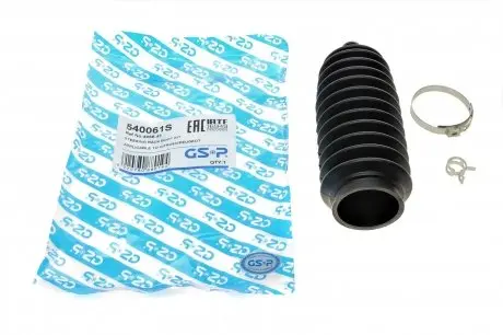 540061S Пыльник рейки рулевой Citroen Berlingo 96-11/Peugeot Partner 96-15 (L)(к-кт) GSP подбор по vin на Brocar
