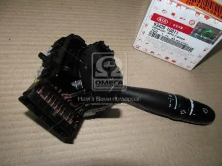 934201G011 Перемикач підрульовий (склоочисн) Hyundai Accent/verna 08-12/Kia Rio 08-11 (вир-во Mobis) HYUNDAI / KIA підбір по vin на Brocar
