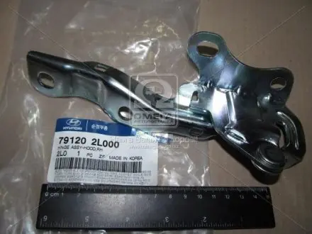 791202L000 Кронштейн капота пра. HYUN i30 08-12 (ві-во Mobis) HYUNDAI / KIA підбір по vin на Brocar