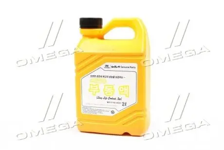 0710000201 Антифриз long life coolant конц 2л (красный) HYUNDAI / KIA подбор по vin на Brocar