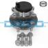 KWD1370 Ступица задн. FORD MONDEO 14- DAYCO підбір по vin на Brocar