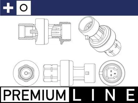 ASE4000P CZUJNIK CIЊNIENIA KLIMATYZACJI OPEL / FIAT / RENAULT MAHLE / KNECHT подбор по vin на Brocar