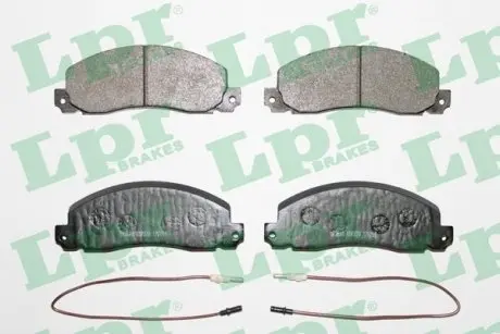 05P278 Комплект тормозных колодок из 4 шт. дисков LPR підбір по vin на Brocar
