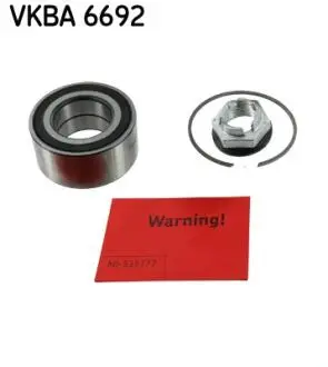 VKBA6692 Комплект підшипника маточини колеса SKF підбір по vin на Brocar