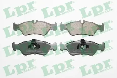 05P1611 Комплект тормозных колодок, дисковый тормоз LPR подбор по vin на Brocar