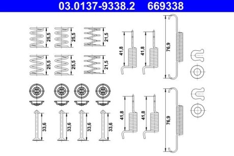 03013793382 ZEST.MONT.SZCZĘK SUBARU FORESTER 2.5 05- ATE підбір по vin на Brocar