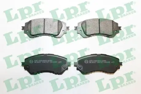 05P1935 KLOCKI HAM./PRZ/ TOYOTA YARIS II 06- LPR підбір по vin на Brocar