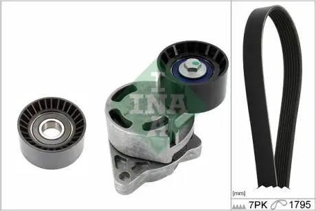 529043410 ZESTAW PASKA PK NISSAN INTERSTAR 03- INA подбор по vin на Brocar