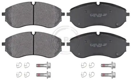 35308 KLOCKI HAMULC. VW CRAFTER 16- PRZÓD A.B.S. підбір по vin на Brocar