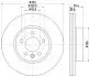 8DD355132211 Tarcza ham. malow. HC prz. MAN VW HELLA підбір по vin на Brocar