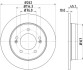 8DD355129451 Тормозной диск HELLA підбір по vin на Brocar