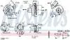 93427 Turbosprężarka RENAULT 2.0 dCi NISSENS підбір по vin на Brocar