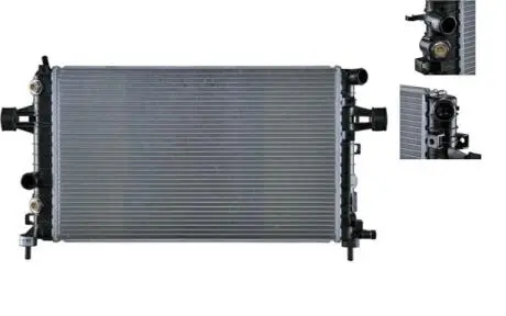 CR918000S Радіатор, система охолодження двигуна MAHLE / KNECHT підбір по vin на Brocar