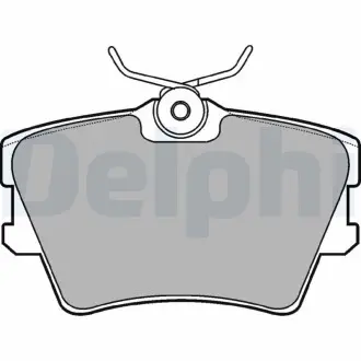 LP1019 Комплект тормозных колодок, дисковый тормоз LP1019 DELPHI DELPHI підбір по vin на Brocar