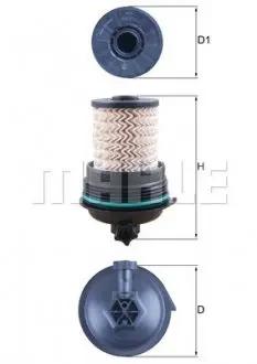 KX480 Фільтр палива MAHLE / KNECHT підбір по vin на Brocar